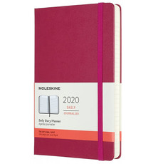 Moleskine 2020 Daily Planner, 12m, Large, Snappy Pink, Hard Cover (5 X 8.25)