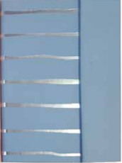 A5 3 Fold Foiled Pastel Journal 192Page With Magnetic Close