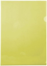 Butterfly: Secretarial Folders Pvc 160 - A4 - Yellow (pack of 10)