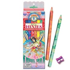 eeBoo Creative Jumbo Mixies - French Dancer (6 Pencils)