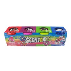 SCENTOS SCENTED DOUGH 4 PACK 4 OZ.