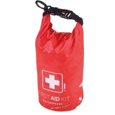 TROIKA First Aid Kit Waterproof with Roll Top and Carabiner Red/White