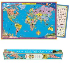 eeBoo World Map