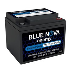 Blue Nova Lithium Iron Phosphate 12V Battery 44Ah