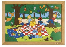 Educo Netherlands Puzzle Picnic 24 Pieces 40cm x 28cm