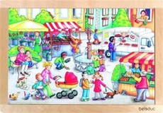 Beleduc Germany Frame Puzzle: Market