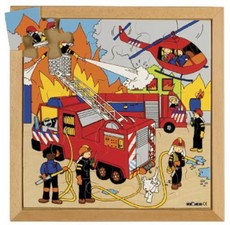 Educo Netherlands Puzzle Fire 25 Pieces 34cm x 34cm