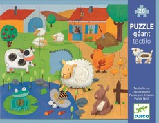 Djeco Puzzles - Tactile Farm