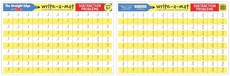 Melissa & Doug Subtraction Problems Write-A-Mat - Bundle of 6