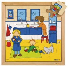 Educo Netherlands Puzzle Brushing Teeth 25 Pieces 34cm x 34cm