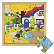 Educo Netherlands Puzzle Spring 9 Pieces 34cm x 34cm