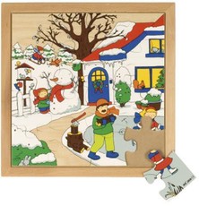 Educo Netherlands Puzzle Winter 16 Pieces 34cm x 34cm