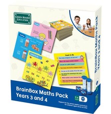 BrainBox Maths Pack Years 3 and 4