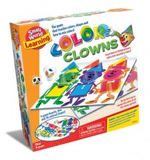 Small World Toys Colour Clowns Game