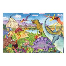 eeBoo Educational Puzzle - Age of the Dinosaur (100 Pieces)