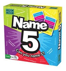 BrainBox Name 5 Quick-Thinking Team Trivia Game