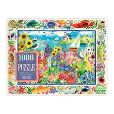 eeBoo Family Puzzle - Seagull Garden (1000 Pieces)