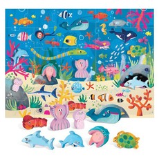 Head Montessori Happy Sea Life Puzzle