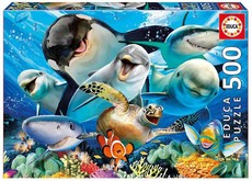 Educa Underwater Selfies 500 Piece Puzzle