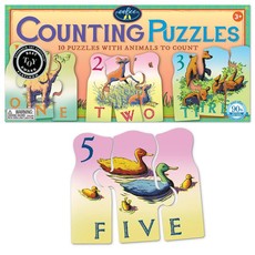 eeBoo Animal Counting Puzzle Game