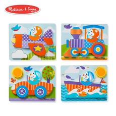 Melissa & Doug First Play Jigsaw Puzzle Set Vehicles