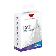 Ultimate Guard Katana Sleeves Standard Size Red (100)