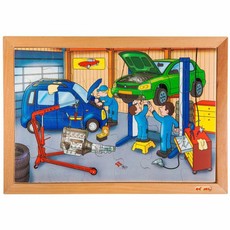 Educo Netherlands Garage Puzzle: 24 Pieces