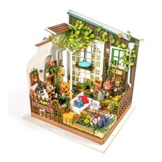 Robotime Miller's Flower House - 3D Wooden Puzzle Gift With LED