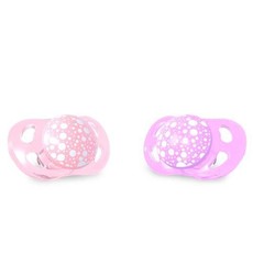 Twistshake Pacifier Set - Pastel Pink & Purple (2+m)