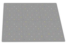 EVA Foam Baby Play Mat - Grey with Colourful Stars