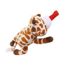 Lovey Detachable Pacifier Teether Holder Baby Comforter Soother - Giraffe