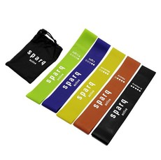 Sparq Active Resistance Loop Band - Set of 5 with Bag