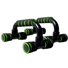 1 Pair Detachable Push-up Stand - Black & Green