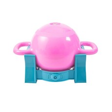 Double Handles Adjustable Water Weight Kettlebell for Yoga Fitness-Pink