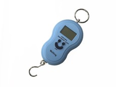 Portable Electronic Scale With Batteries - Blue