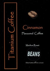 Titanium Coffee Cinnamon Flavoured Coffee Beans 1Kg