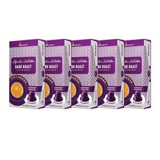 50 Bulk Dark Roast Coffee Capsules - Nespresso and Caffeluxe Compatible
