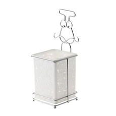 Cutlery Drainer with Chrome Stand
