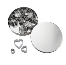 24 Pieces Mini Stainless Steel Cookie Cutter Set