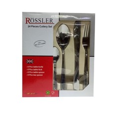 Stainless Steel Cutlery Set - 24pcs