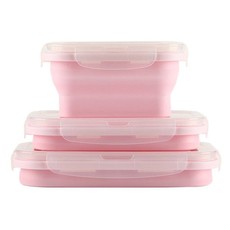 Foldable Food Storage Containers - Set of 3