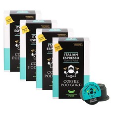 Coffee Pod Guru Italian Blend - Biodegradable Capsules for Nespresso - 40