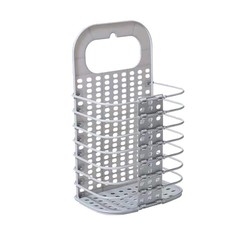 Foldable Laundry Storage Basket - Grey