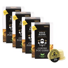 Coffee Pod Guru Gold Blend - Biodegradable Capsules for Nespresso - 40