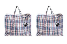 2 Laundry Bags- Blue