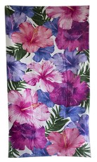 Bunty's Printed Beach Towel 90x180cms Shoe Flower