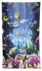 Bunty's Printed Beach Towel 90x180cms Blue Sea