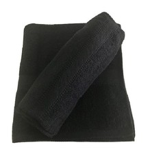 1 Bath Towel & 2 Hand Towels.Black