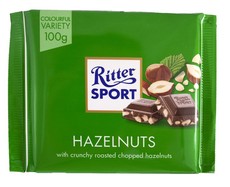 Ritter Sport Chopped Hazelnut 100g (Box of12)