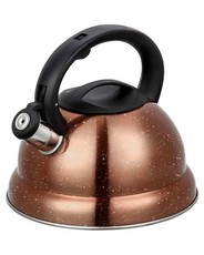 Stainless Steel Stovetop 3L Whistle Kettle Full Handle - Rose Gold Speckled